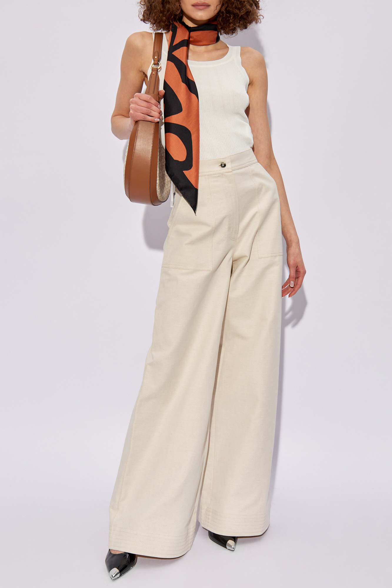 【関税&送料込】Max Mara Top White White shirt clothing | Max Mara